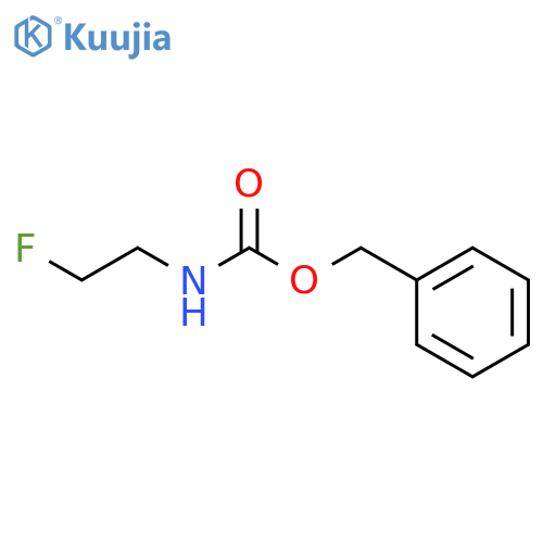 Carbamic acid, N-(2-fluoroethyl)-, phenylmethyl ester structure
