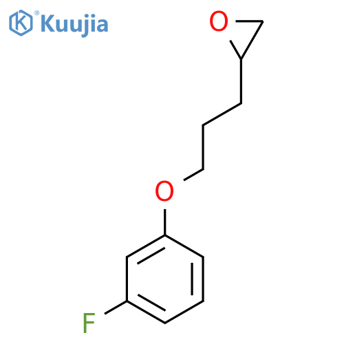 2-3-(3-fluorophenoxy)propyloxirane structure