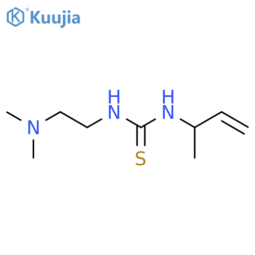 1-(But-3-en-2-yl)-3-[2-(dimethylamino)ethyl]thiourea structure