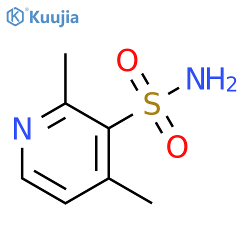 3-Pyridinesulfonamide, 2,4-dimethyl- structure