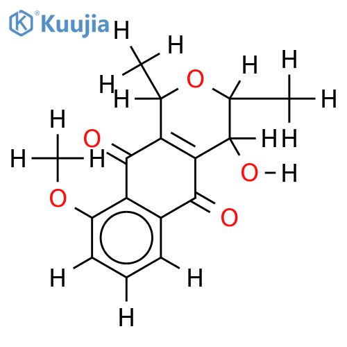 4-hydroxy-isoeleutherine structure