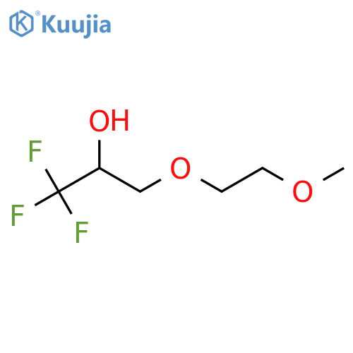 1,1,1-Trifluoro-3-(2-methoxyethoxy)propan-2-ol structure