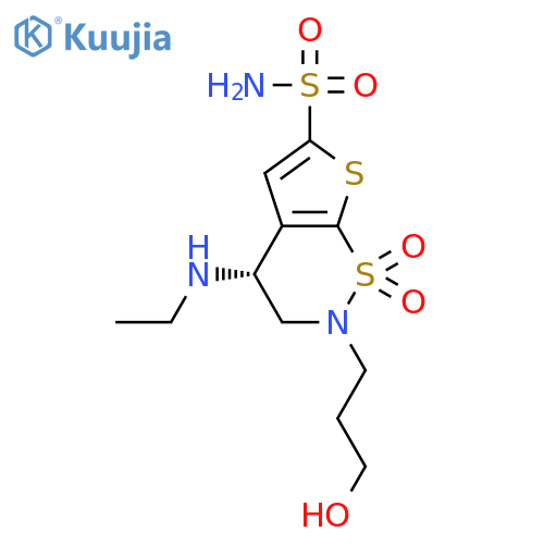O-Desmethyl Brinzolamide structure