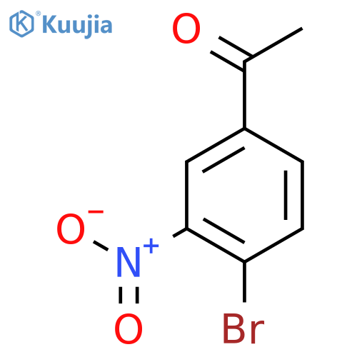 4'-Bromo-3'-nitroacetophenone structure
