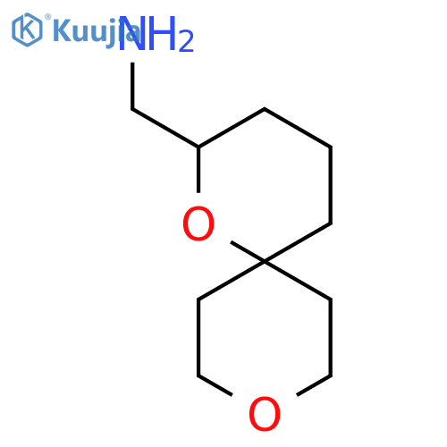 1,9-Dioxaspiro[5.5]undecan-2-ylmethanamine structure
