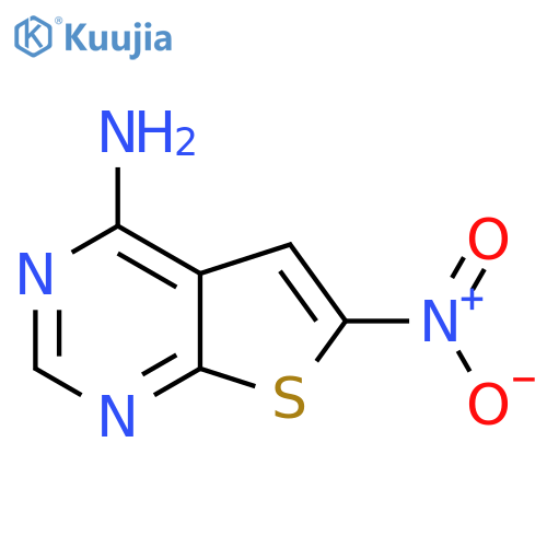 6-Nitrothieno[2,3-d]pyrimidin-4-amine structure