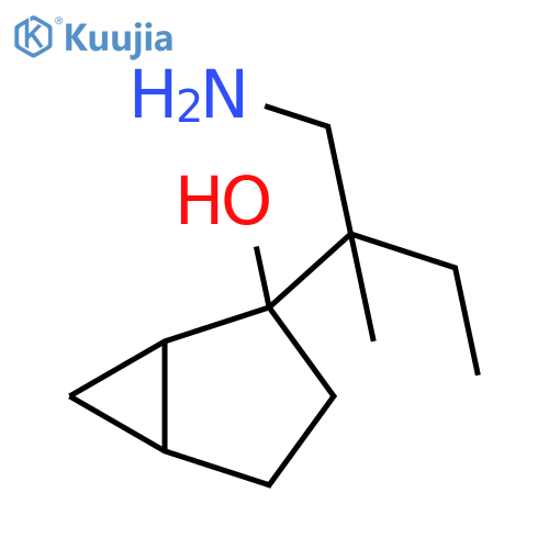 Bicyclo[3.1.0]hexan-2-ol, 2-[1-(aminomethyl)-1-methylpropyl]- structure