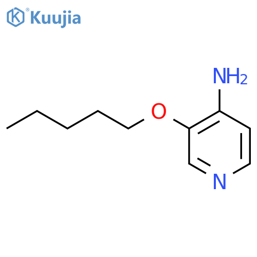 3-(Pentyloxy)pyridin-4-amine structure