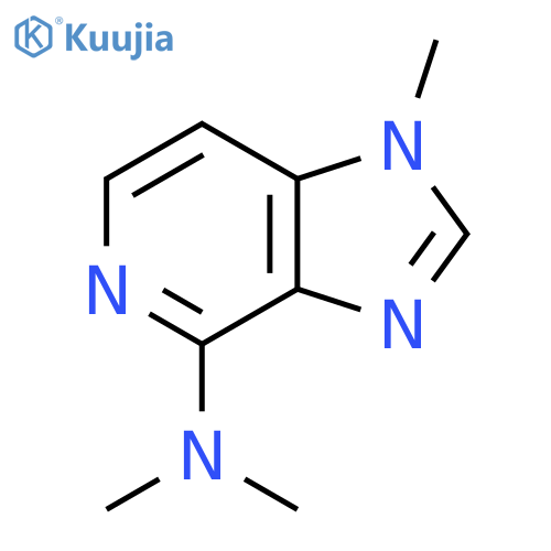 1H-Imidazo[4,5-c]pyridin-4-amine, N,N,1-trimethyl- structure