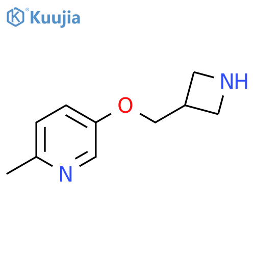 5-(Azetidin-3-ylmethoxy)-2-methylpyridine structure