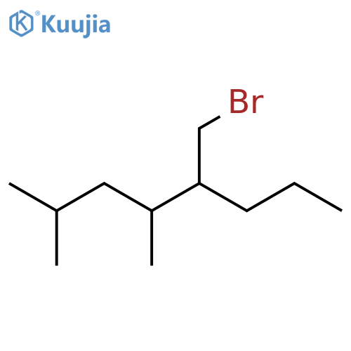 Octane, 5-(bromomethyl)-2,4-dimethyl- structure