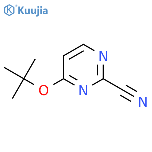 4-Tert-Butoxy-pyrimidine-2-carbonitrile structure