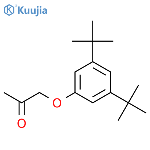 2-Propanone, 1-[3,5-bis(1,1-dimethylethyl)phenoxy]- structure