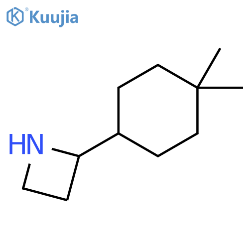 Azetidine, 2-(4,4-dimethylcyclohexyl)- structure
