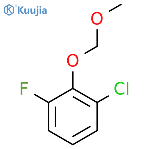 1-Chloro-3-fluoro-2-(methoxymethoxy)benzene structure