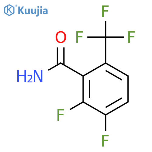 2,3-Difluoro-6-trifluoromethylbenzamide structure