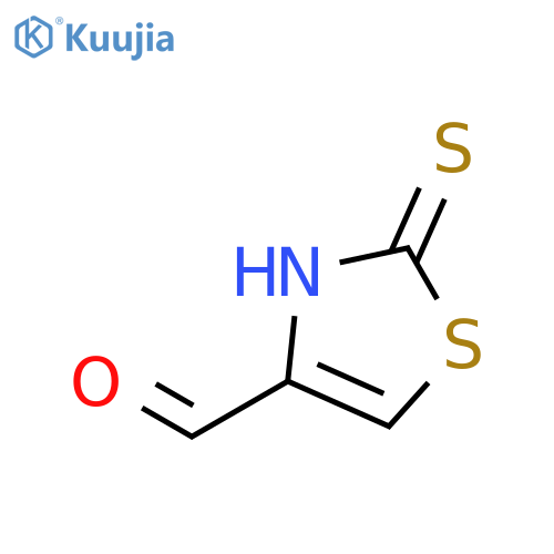 4-Thiazolecarboxaldehyde,2,3-dihydro-2-thioxo- structure