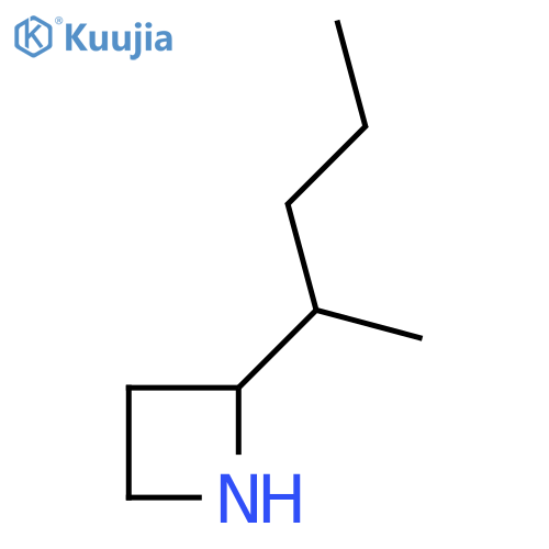 2-(Pentan-2-yl)azetidine structure