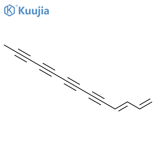 trideca-1,3-diene-5,7,9,11-tetrayne structure