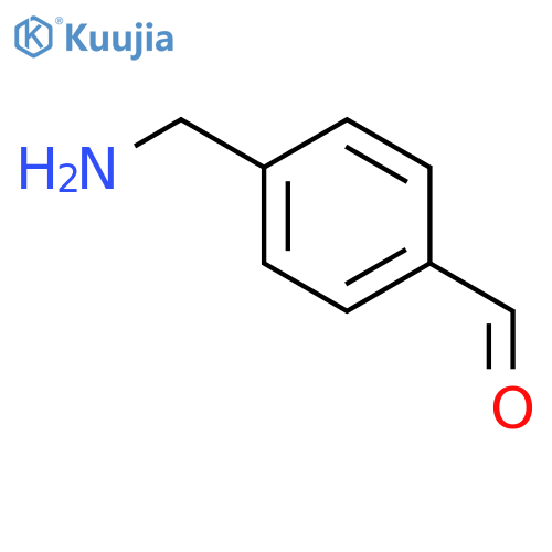 4-(aminomethyl)benzaldehyde structure