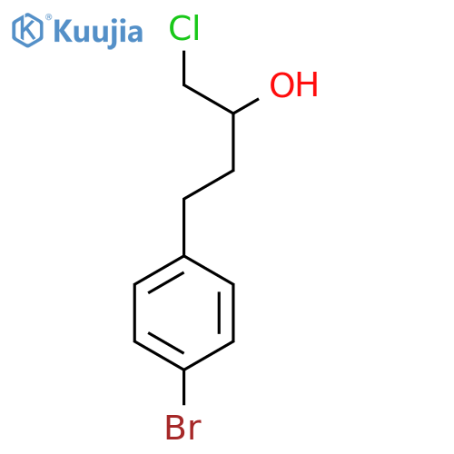4-(4-Bromophenyl)-1-chlorobutan-2-ol structure