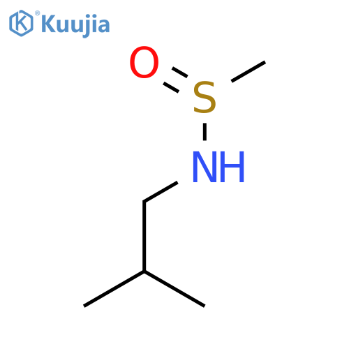 2-Methyl-1-propylamine; N-(Methylsulfinyl) structure