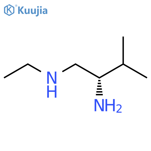 [(2s)-2-Amino-3-methylbutyl](ethyl)amine structure