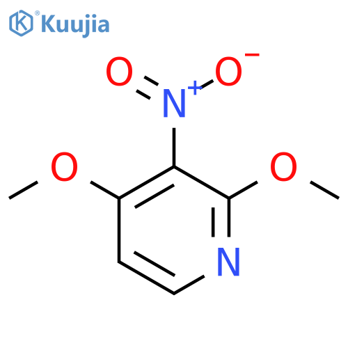 2,4-Dimethoxy-3-nitropyridine structure