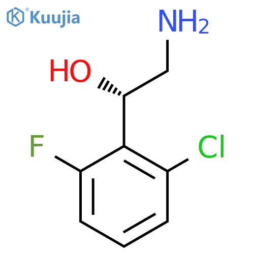 (1S)-2-Amino-1-(2-chloro-6-fluorophenyl)ethan-1-ol structure