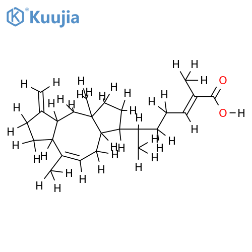 Ceroplasterinsaeure; 6alpha.10beta.11alpha-Delta3(20).7.18-Ophiobolatrien-25-saeure structure