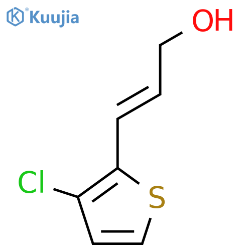 3-(3-Chlorothiophen-2-yl)prop-2-en-1-ol structure