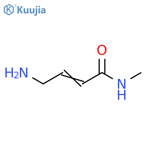 2-Butenamide, 4-amino-N-methyl- structure