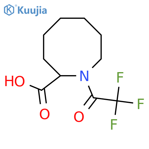 1-(Trifluoroacetyl)azocane-2-carboxylic acid structure