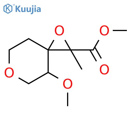 1,6-Dioxaspiro[2.5]octane-2-carboxylic acid, 4-methoxy-2-methyl-, methyl ester structure
