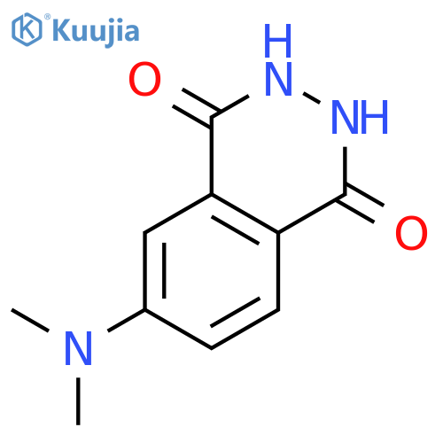 6-(Dimethylamino)-2,3-dihydrophthalazine-1,4-dione structure