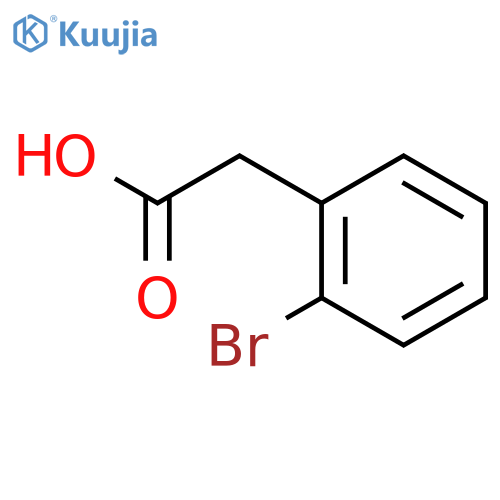 2-Bromophenylacetic acid structure