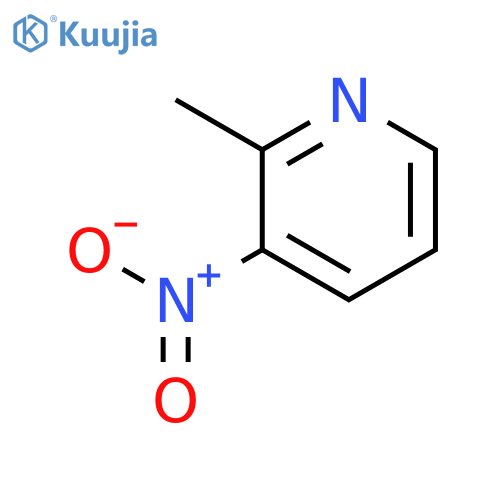 2-methyl-3-nitro-pyridine structure