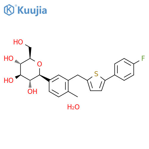 Canagliflozin Hydrate structure