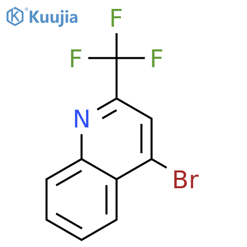 4-Bromo-2-(trifluoromethyl)quinoline structure