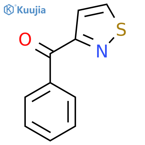 3-Benzoyl-1,2-thiazole structure