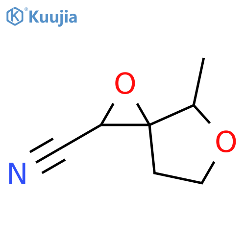 1,5-Dioxaspiro[2.4]heptane-2-carbonitrile, 4-methyl- structure