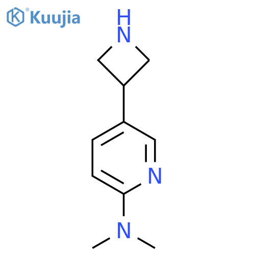 5-(azetidin-3-yl)-N,N-dimethylpyridin-2-amine structure