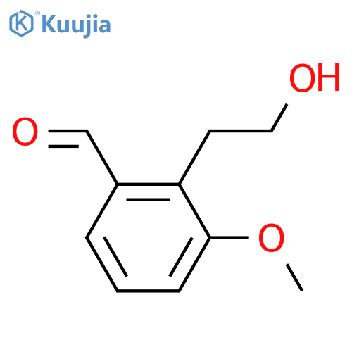 3-Hydroxy-2-(2-hydroxyethyl)benzaldehyde; 3-Me ether structure
