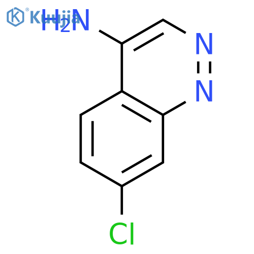 4-Cinnolinamine, 7-chloro- structure