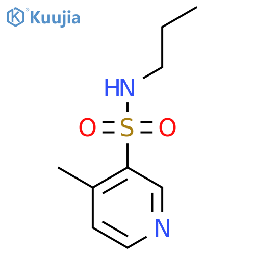 4-methyl-N-propylpyridine-3-sulfonamide structure