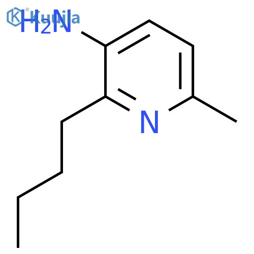 2-Butyl-6-methylpyridin-3-amine structure