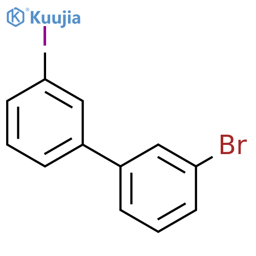 3-Bromo-3'-iodo-1,1'-biphenyl structure