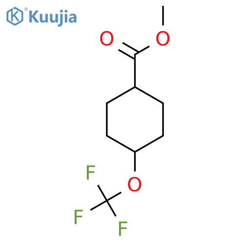 Methyl 4-(trifluoromethoxy)cyclohexane-1-carboxylate structure