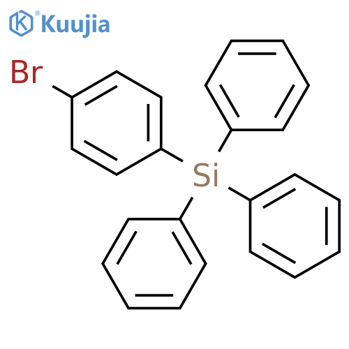 4-Bromotetraphenylsilane structure