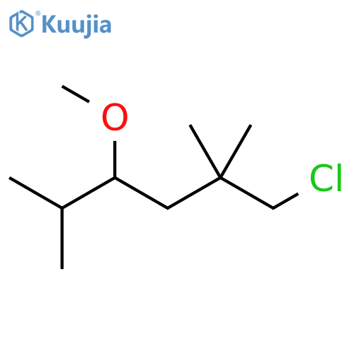 Hexane, 1-chloro-4-methoxy-2,2,5-trimethyl- structure